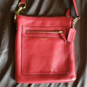 Coach crossbody bag leather